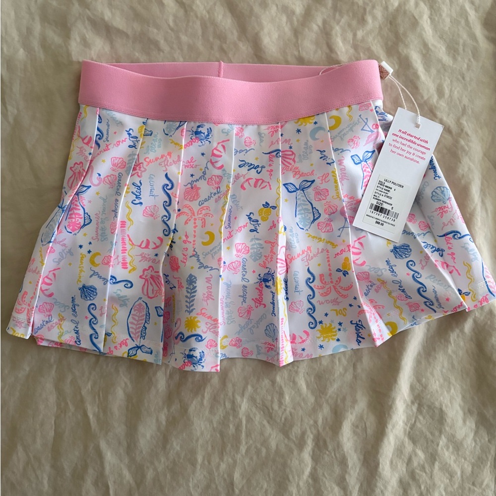 Lilly Pulitzer Girls Multicolor Skort NWT - Picture 5 of 7